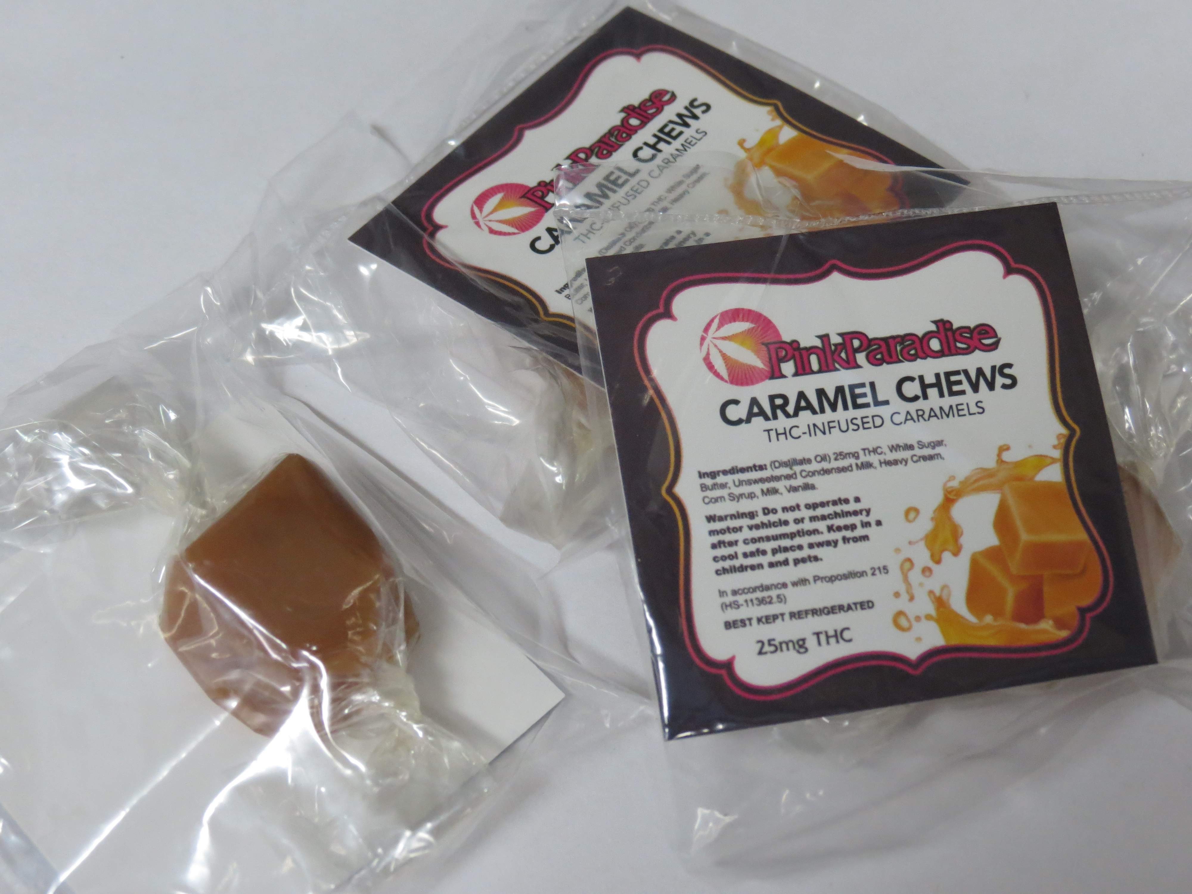 Pink Paradise - Caramel Chews (10pack)