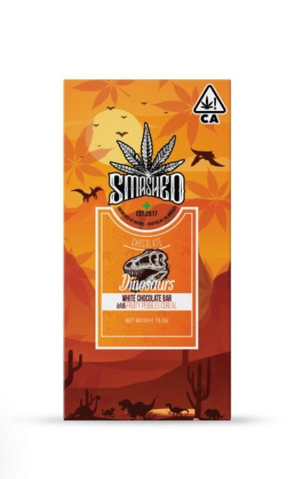 Smashed - Dinasours - White Chocolate with Fruity Pebbles (5000mg)