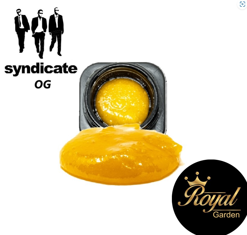 Royal Garden Extracts Badder - Syndicate OG 81.71% THC