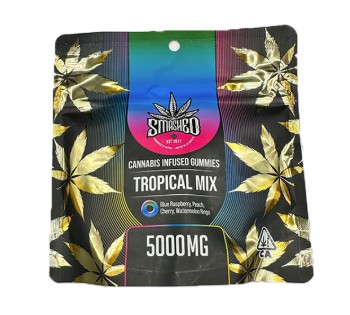 Smashed - Tropical Mix (5000mg)