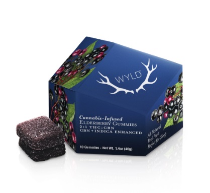 WYLD - Elderberry 2:1 (CBN/THC - Indica)