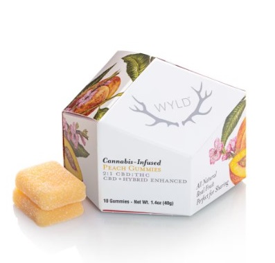 WYLD - Peach 2:1 (CBD/THC - Hybrid)