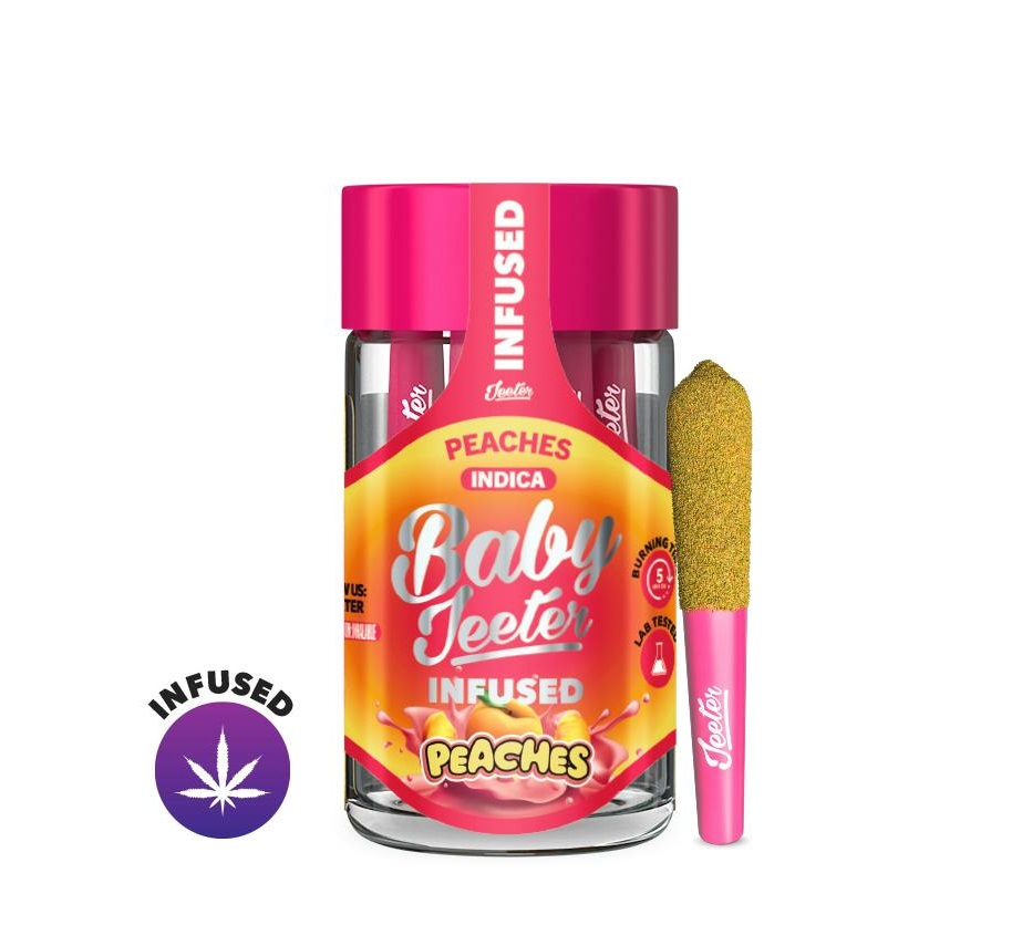 Baby Jeeter - Peaches (Indica - 5pack)