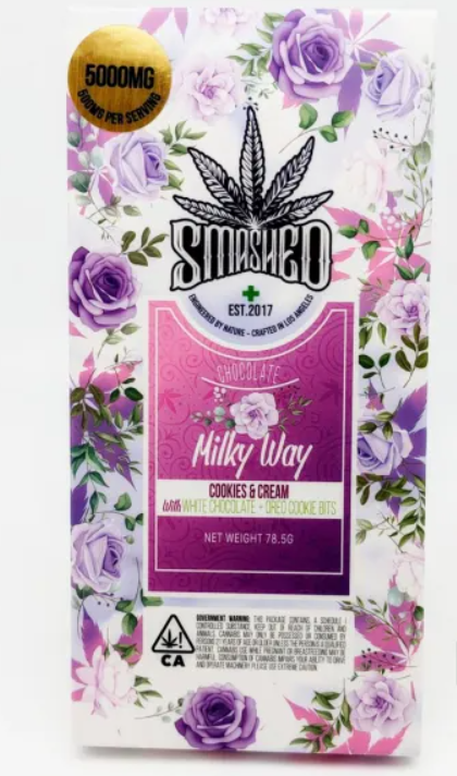 Smashed - Milky Way - Cookies and Cream (5000mg)