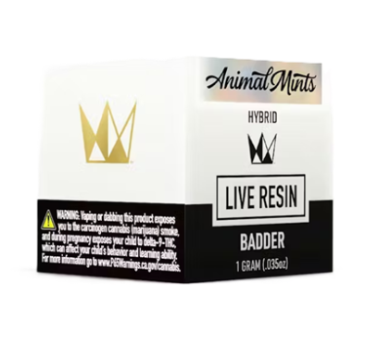 West Coast Cure - Animal Mints (Live Resin Badder - Hybrid) THC 68.50%